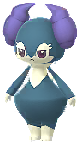 Shiny Indeedee in Pokémon GO