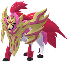 Shiny Zamazenta Crowned Shield in Pokémon GO
