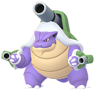Shiny Mega Blastoise in Pokémon GO