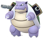 Shiny Blastoise in Pokémon GO