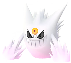 Shiny Mega Gengar in Pokémon GO