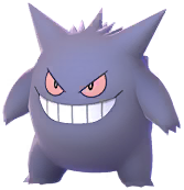 Shiny Gengar in Pokémon GO