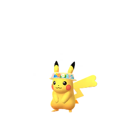 Flower Hat Pikachu