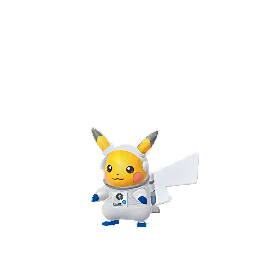 Shiny Pikachu Astronaut