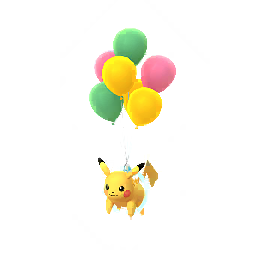 Flying Green Pikachu