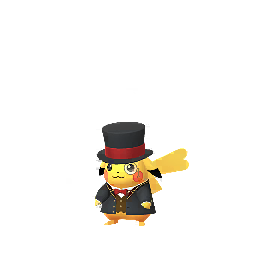 Red Monocle Pikachu