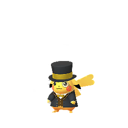 Yellow Monocle Pikachu