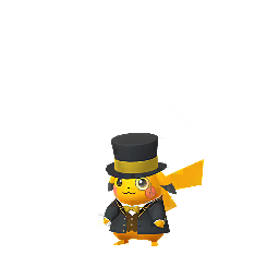 Yellow Monocle Pikachu