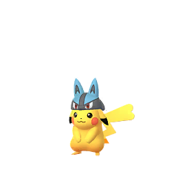 Lucario Hat Pikachu