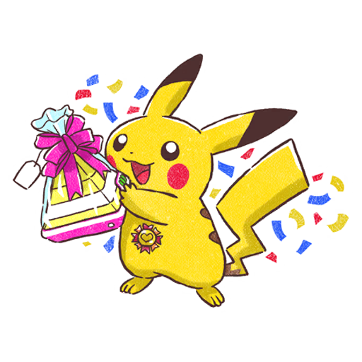 Pikachu — 6th Anniversary #2 Pokémon GO sticker