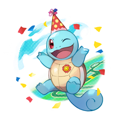 Squirtle — 7th Anniversary #1 Pokémon GO sticker