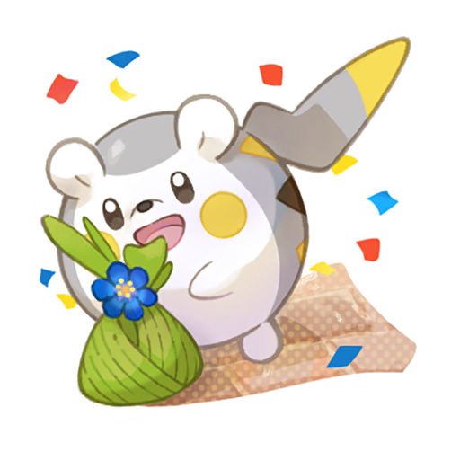 Togedemaru — 7th Anniversary #5 Pokémon GO sticker