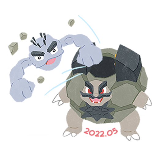 Golem — Alolaishi #3 Pokémon GO sticker
