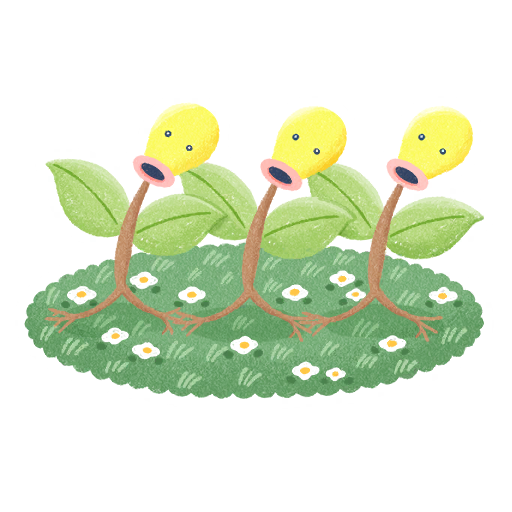 Bellsprout Community Day #3 Pokémon GO sticker