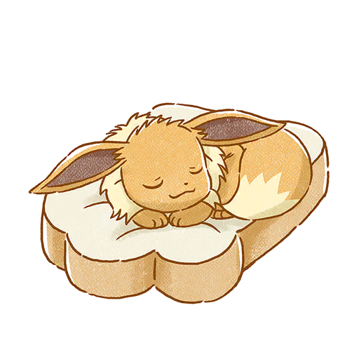 Eevee — Breadkorea #1 Pokémon GO sticker