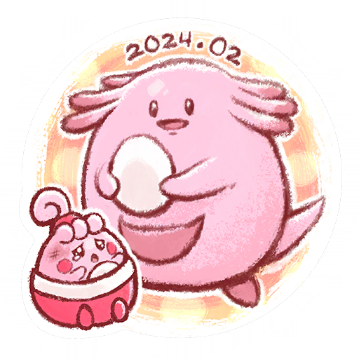 Chansey Community Day #2 Pokémon GO sticker