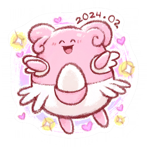 Chansey Community Day #3 Pokémon GO sticker