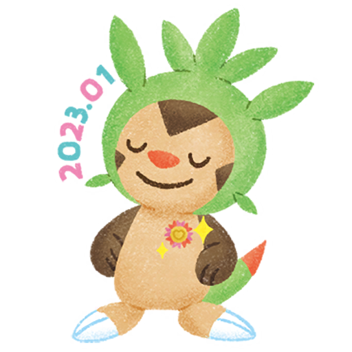 Chespin #2 Pokémon GO sticker