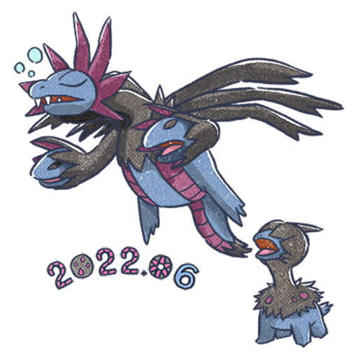 Hydreigon — Deino #4 Pokémon GO sticker