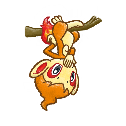 Chimchar — Brilliant Diamond & Shining Pearl Celebration Pokémon GO sticker