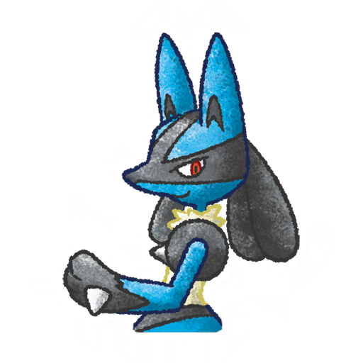 Lucario — Brilliant Diamond & Shining Pearl Celebration Pokémon GO sticker