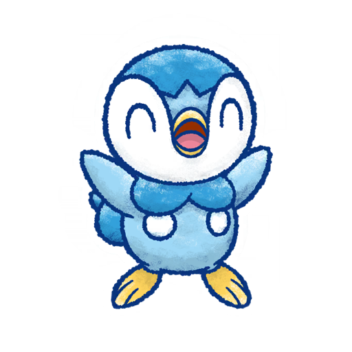 Piplup — Brilliant Diamond & Shining Pearl Celebration Pokémon GO sticker
