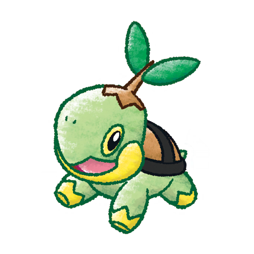 Turtwig — Brilliant Diamond & Shining Pearl Celebration Pokémon GO sticker