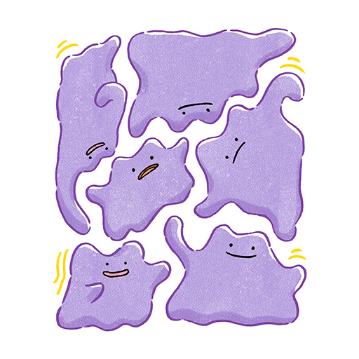 Ditto #2 Pokémon GO sticker