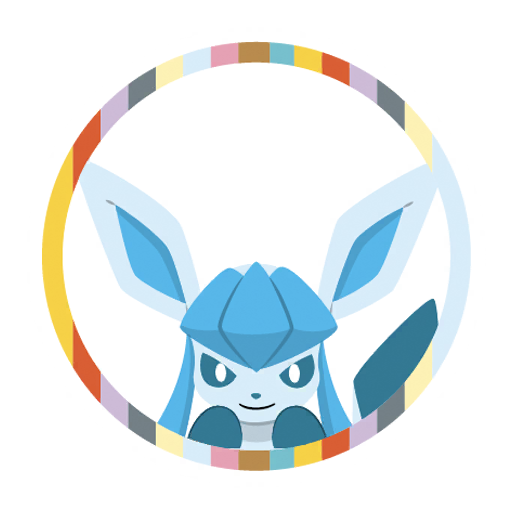 Glaceon — Eevee & Friends #2 Pokémon GO sticker