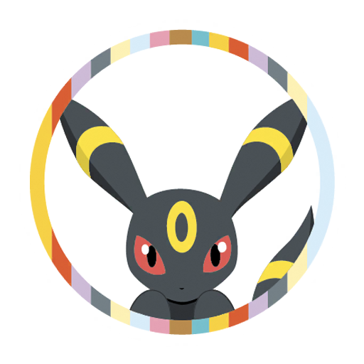 Umbreon — Eevee & Friends #4 Pokémon GO sticker