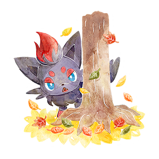 Zorua — Fall 2023 #3 Pokémon GO sticker
