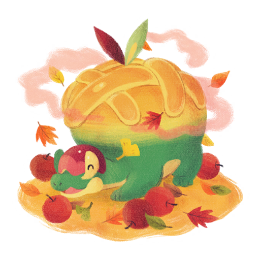 Appletun — Fall 2025 #4 Pokémon GO sticker