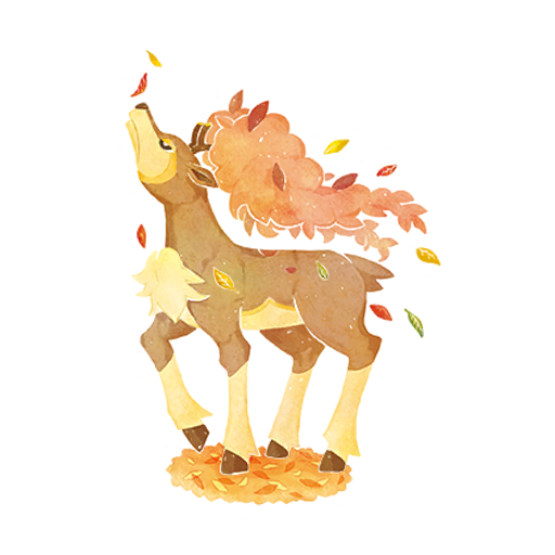 Fall Sawsbuck Pokémon GO sticker
