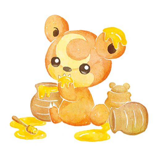 Fall Teddiursa Pokémon GO sticker