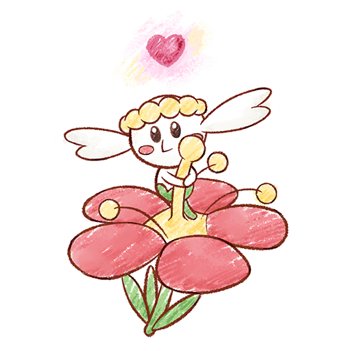 Flabébé #1 Pokémon GO sticker