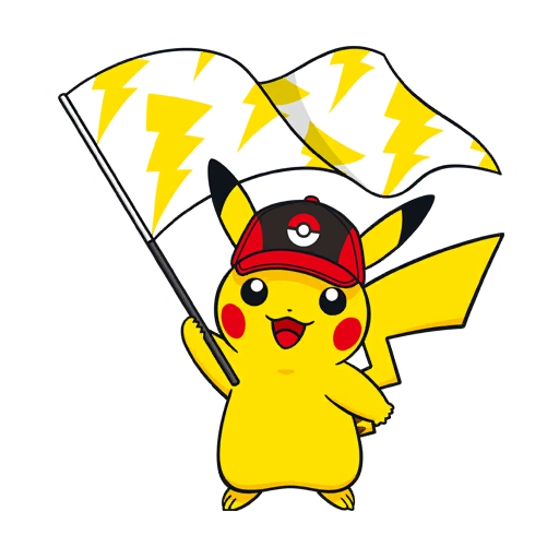 Pikachu — Formula E Korea Pokémon GO sticker