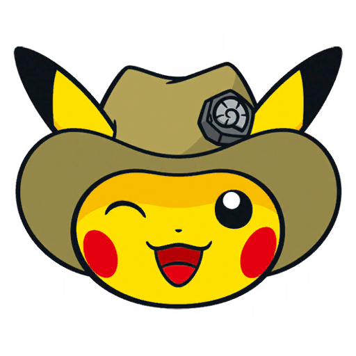 Pikachu — Pokémon Fossil Museum #1 Pokémon GO sticker