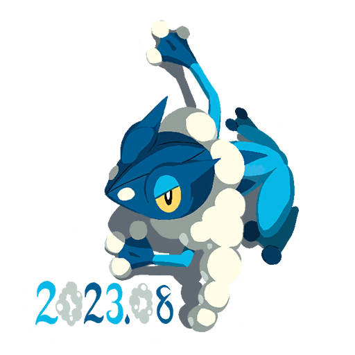 Frogadier — Froakie #1 Pokémon GO sticker