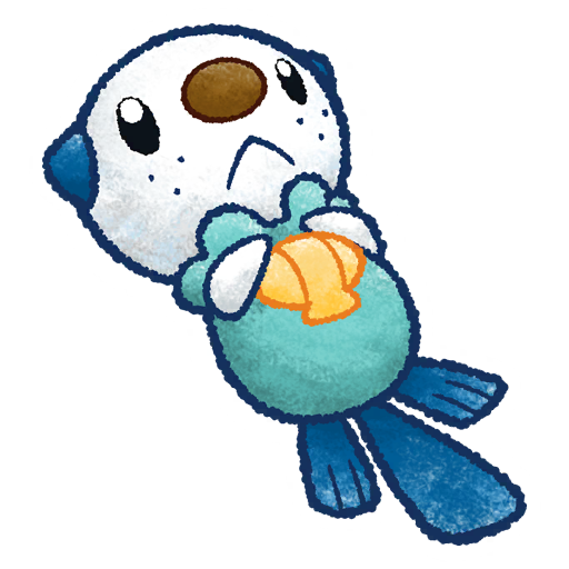 Oshawott — Funwari #20 Pokémon GO sticker