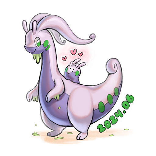 Goomy Community Day #4 Pokémon GO sticker