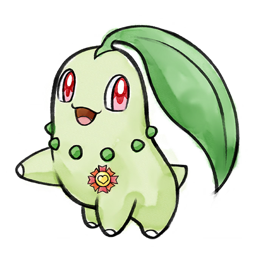 Pokémon GO Tour 2022 Chikorita Pokémon GO sticker