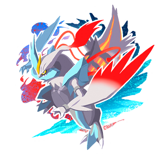 White Kyurem — Pokémon GO Tour 2025 Pokémon GO sticker