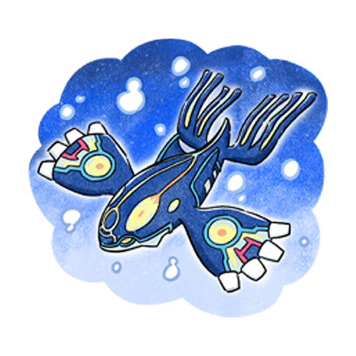 Kyogre — Pokémon GO Tour: Hoenn #6 Pokémon GO sticker