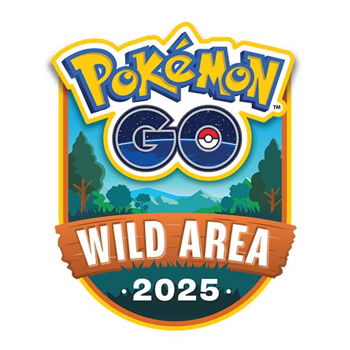 Pokémon GO Wild Area 2025 Logo Pokémon GO sticker