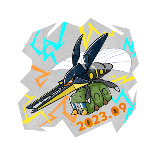 Grubbin #4 Pokémon GO sticker