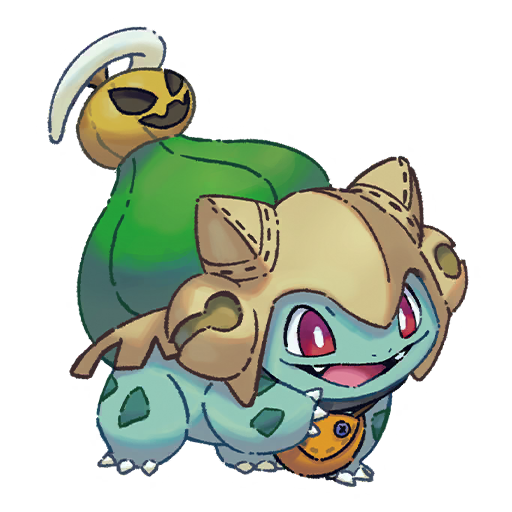 Bulbasaur — Halloween Bulb Pokémon GO sticker