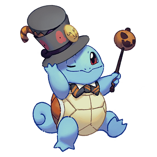 Squirtle — Halloween Squ Pokémon GO sticker