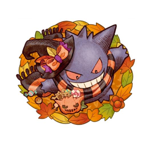 Halloween 2022 Gengar Pokémon GO sticker