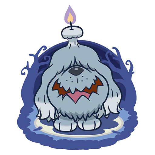 Halloween 2023 Greavard Pokémon GO sticker