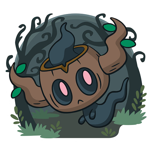 Halloween 2023 Phantump Pokémon GO sticker